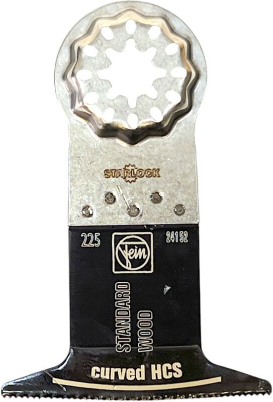 63502225210 E-Cut Standard Sägeblatt curved 50x65mm für gängige Oszillierer - Fein