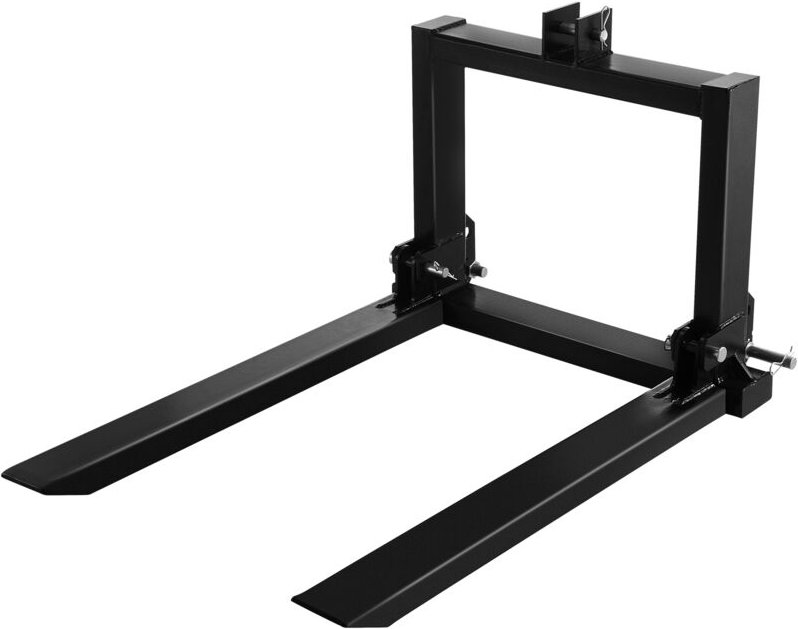 Mophorn 2000lbs 3-Punkt-Anhängepalettengabel, 25,5''x22''x41'', für Traktor und Lader