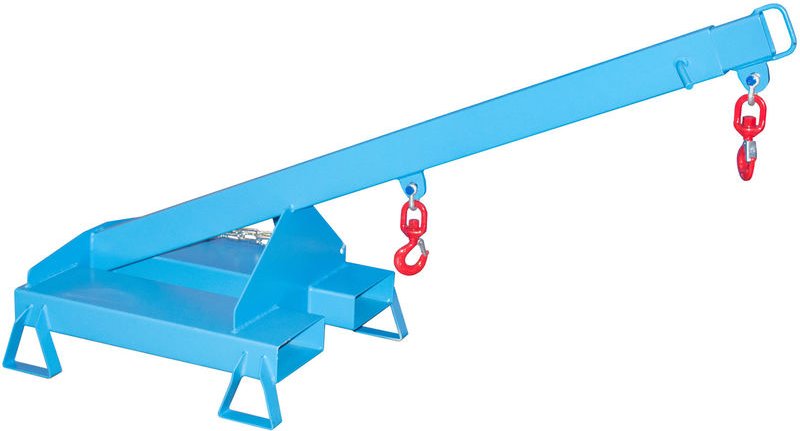 Bauer Lastarm LAT 25-1,0, lackiert, Lichtblau