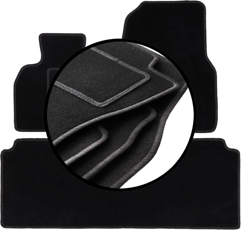 Komplettset Veloursmatten für: Renault Espace IV Minivan (2002-2014)