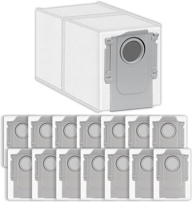 FOREHILL (15 Stück) Ersatz-Staubsaugerbeutel, kompatibel mit Roborock S8 MaxV Ultra/ S8 Max Ultra/ Q Revo Master/ Q Revo...