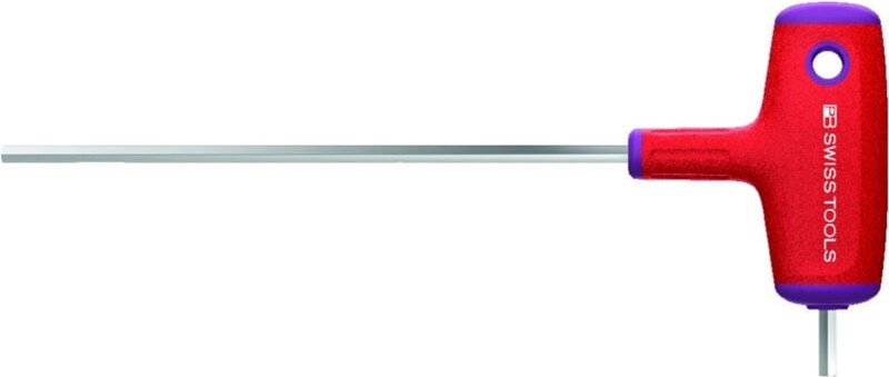 PB SWISS TOOLS Schraubendreher für Innen-Sechskant, mit Quergriff, Sechskant: 8mm