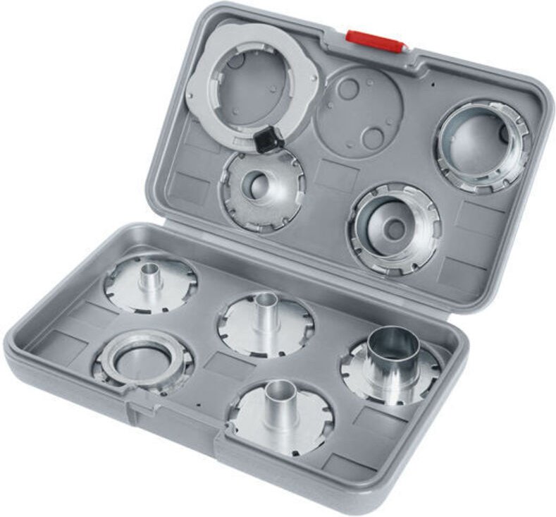 Bosch PRO Kopierhülsen Set, metrisch, für Fräsen, 9-tlg.