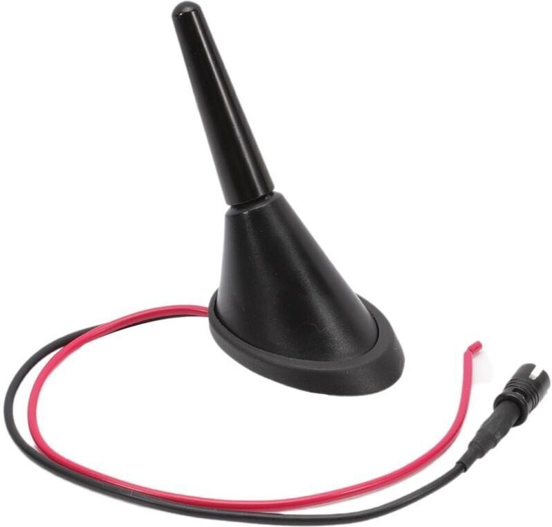 Kurzer 3-cm-Dachantennenfuß mit 2 Steckern und 16-V-Verstärker für alle Fahrzeuge, Nachbau.