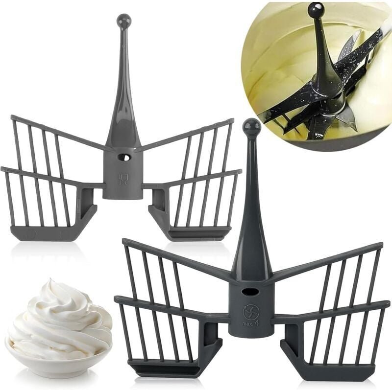 Schneebesen für Vorwerk Thermomix TM5 TM31 TM6 Thermomix-Zubehör, hochwertiger Schmetterlings-Schneebesen, Ersatzteile f...