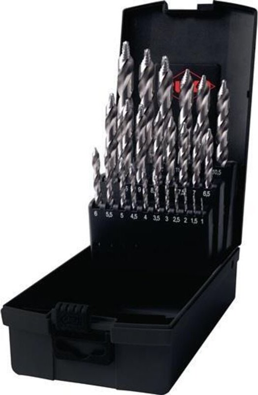 Ruko - ultimatecut Spiralbohrer-Satz din 338 Typ flowstep®, hss - 25 tlg.