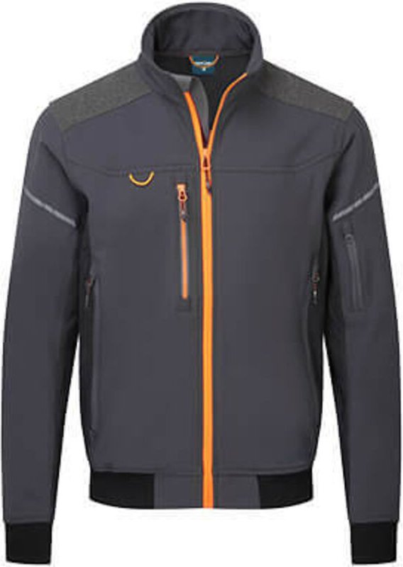 Portwest EV4 Softshell Bomber Jacket (3L) EV464 Gr. M Black Tall