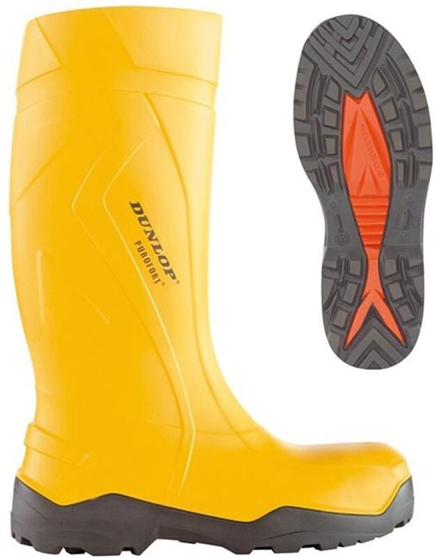 Sicherheitsstiefel Purofort+ S5CI, gelb, Gr. 41 - Dunlop