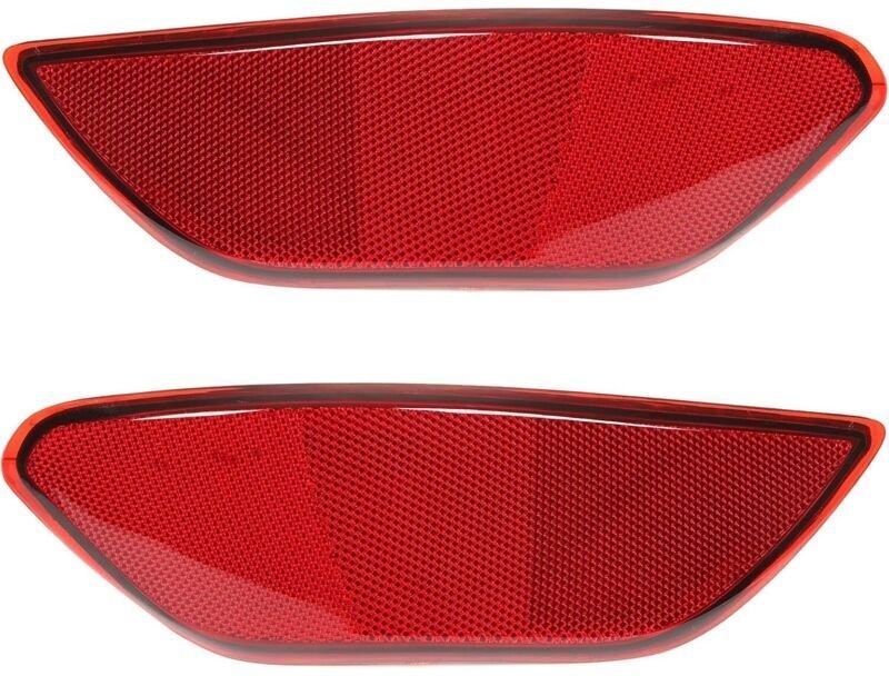 Rückstrahler für die Heckstoßstange 95863110500 95863110600 (2 Stück) – Ersatz für Warnleuchten am Heck für Toyota Cayen...