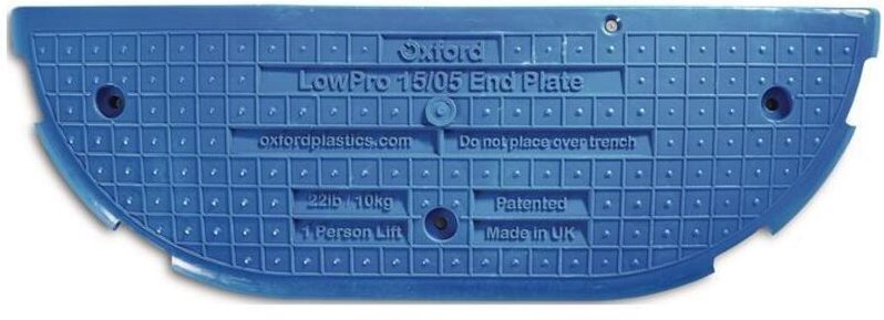 Endstück LowPro® 15/05 Road Plate blau Länge 1500 mm Breite 500 mm Gewicht 10 kg