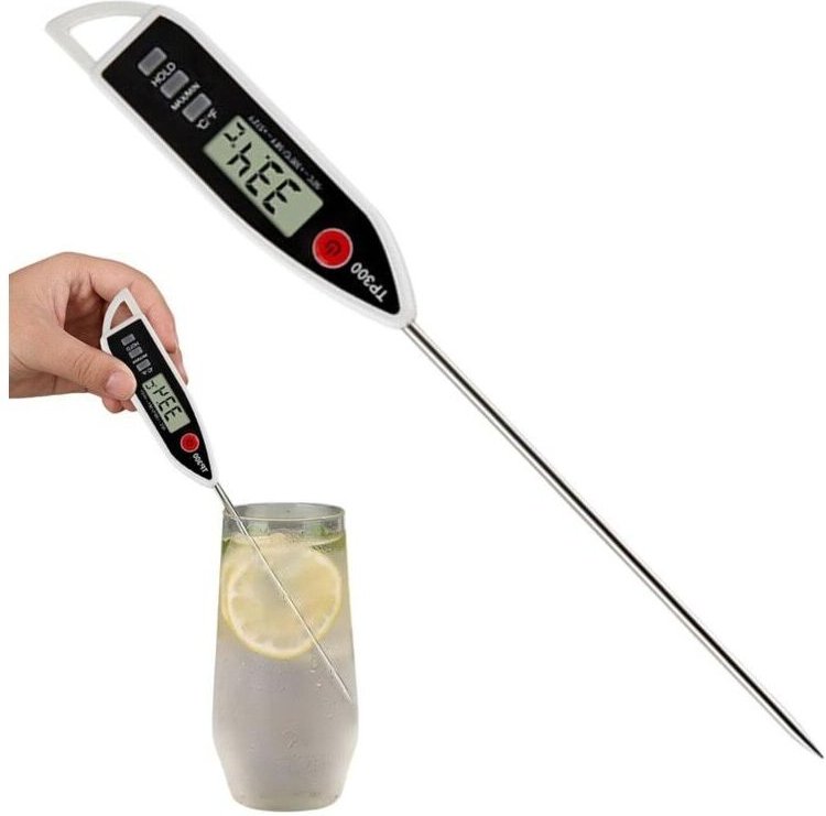 Thermograph, Thermometer, wasserdicht, Sofortanzeige, für Koch- und Backtemperaturen
