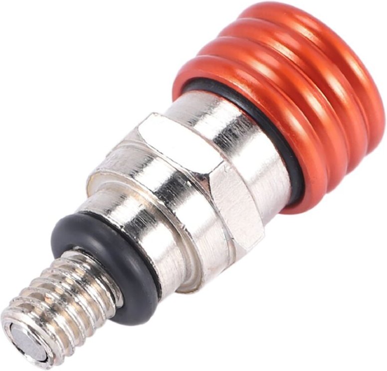 Tlily - Motocross M4X7mm Gabel Entlüftungsventile für 85 125 144 200 250 300 350 450 exc xc xcw Schraube Ventil Orange