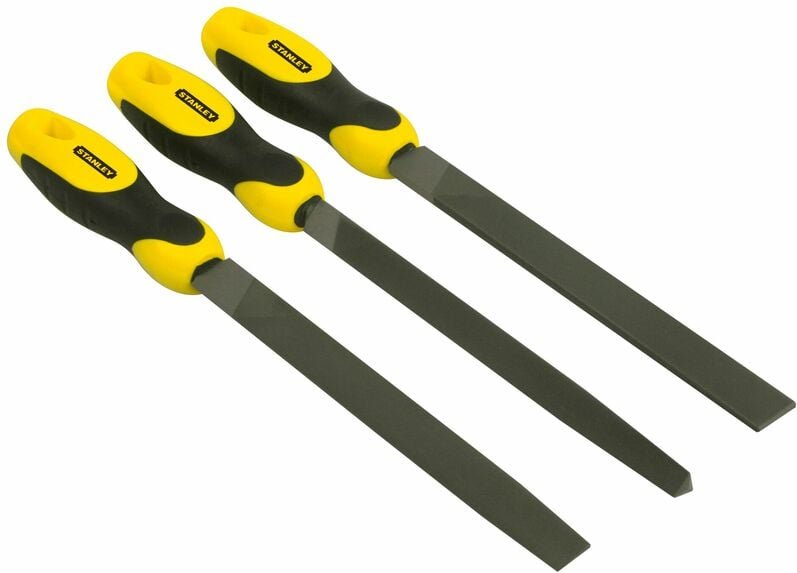 Werkzeug - 3-teiliges Feilenset, SEK2, Länge 200 mm 0-22-464 - Stanley