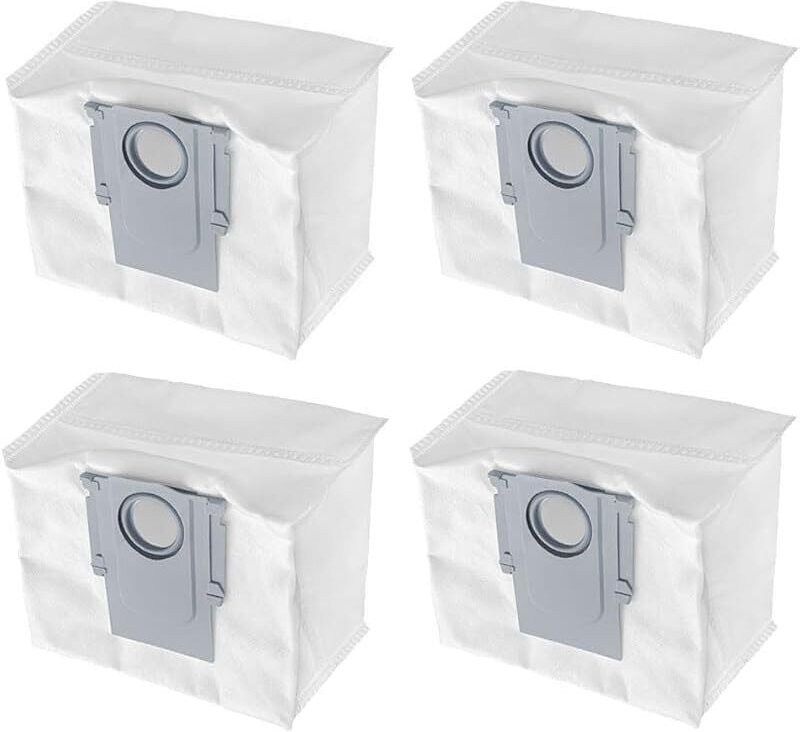 FOREHILL 4er-Pack Staubbeutel für Roborock S8+/ S8 Pro Ultra/ S7 MaxV Ultra/ S7 Pro Ultra/ Q7+ / Q7 Max+/ Q5+ Staubsauge...
