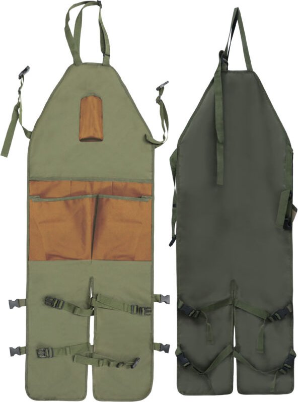 Gartenschürze, lange Leggings, mehrere Taschen, fleckenabweisendes Oxford-Gewebe, tragbare Werkzeuge, Pflanzen, Ernten, ...