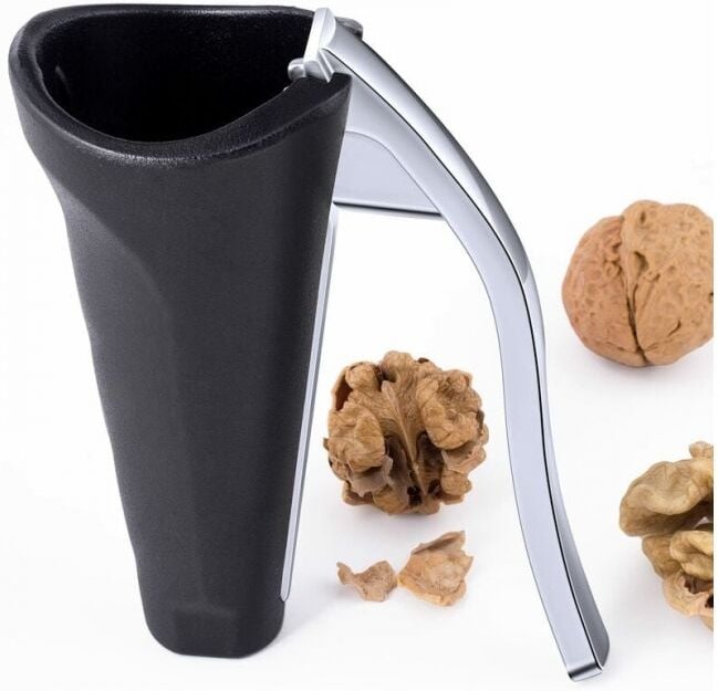 Nussknacker-Werkzeug mit schwarzer Tasche, manuelles Nussknacker-Werkzeug, Nussöffner für Nussknacker, Pekannüsse, Hasel...