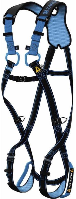 Zarges Fall Protection Auffanggurt Salvex+ mit Polsterungen und zahlreichen Features für maximale Sicherheit Größe 3XL