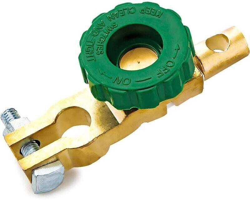 12V / 24V Batterietrennschalter, Batterietrennschalter, Klemmschalter, Autobatterieanschluss für Auto, Motorrad, LKW, Bo...