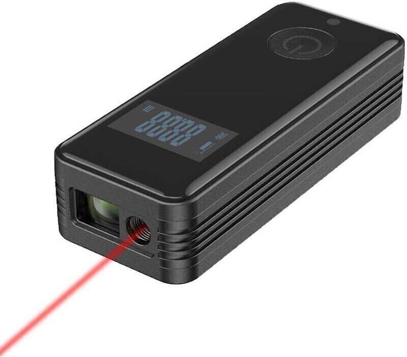 Tragbarer 30-m-Laser-Entfernungsmesser, hohe Präzision, Umrechnung in drei Einheiten, Entfernungsmessgerät für Innenräum...