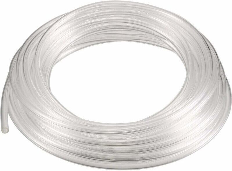 4 mm x 2,5 mm Polyurethanschlauch, pneumatischer Luftschlauch, klar weiß, 6 m lang.