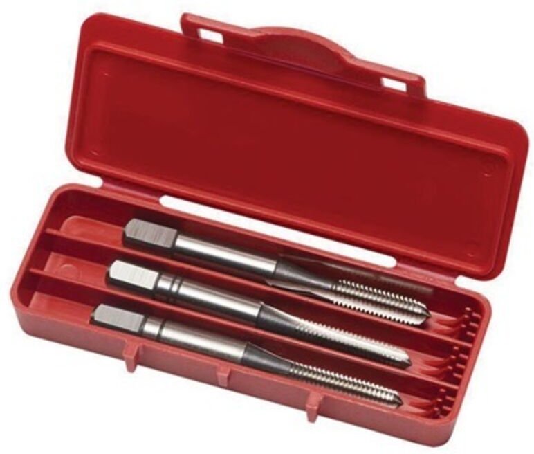 Handgewindebohrer Form c M2x0,4mm hss 6H