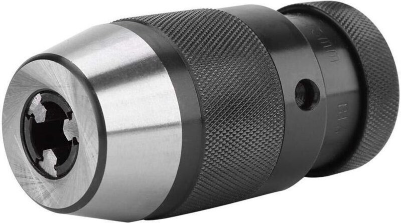 Selbstspannendes Stahlfutter, 1 Stück 0–13 mm 1/2" schlüsselloses selbstspannendes Stahlfutter B16 für Drehbank- und Boh...