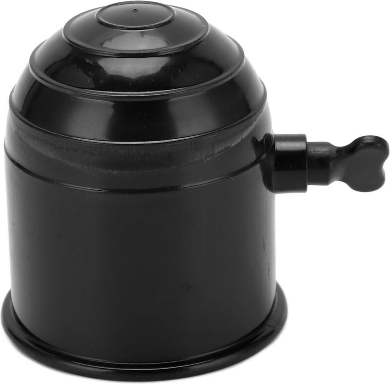 Eosnow Anhängerkupplungs-Kugelkappe Universal-Anhängerkupplungs-Schutzabdeckung Automobilzubehör mit Knopf für RVA(schwa...