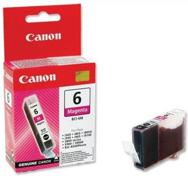 BCI-6 m Tintenpatrone, magenta - Canon