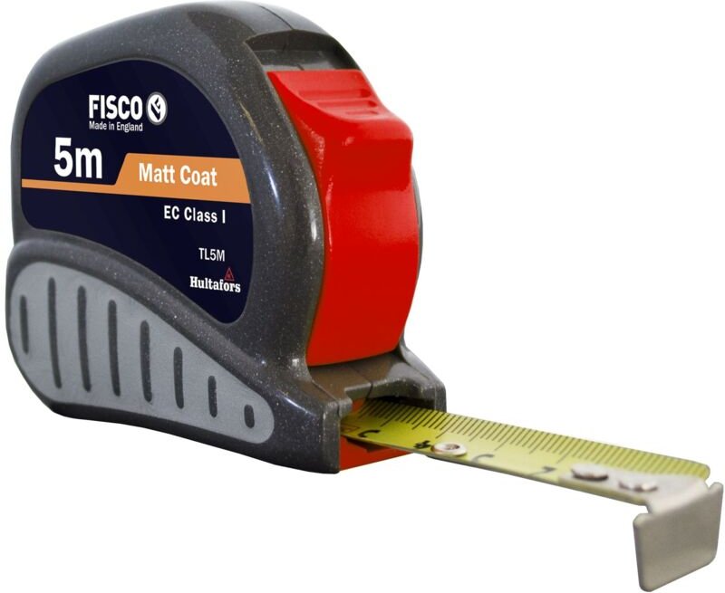 TL10M Treasury - Klasse I Flexometer mit ABS -Box mit Tri -Lok -Gummigriff (10x25)