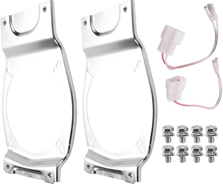 Auto-Hecklautsprecherhalterung, 5--Hupenhalterungssatz mit Kabelbaum für Jimny JB64 JB74W 2019-2022