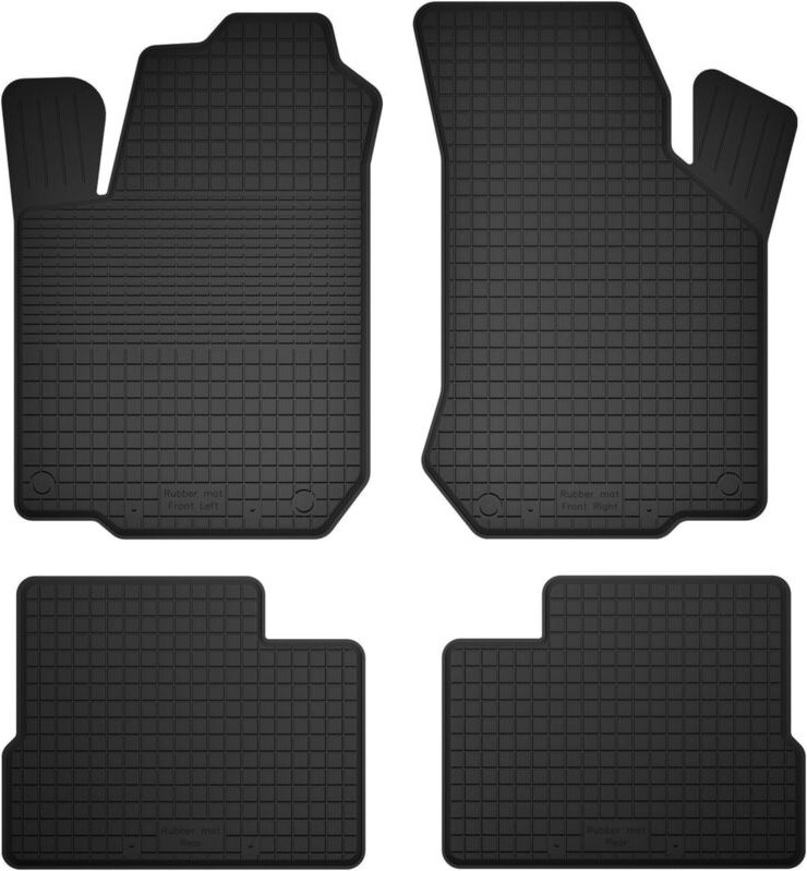 Gummi-Automatten, 4er-Set, Universalmodell: Chevrolet Aveo I T200 / T250 Fließheck, Limousine (2002-2011)