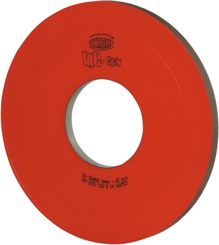 Tyrolit - VIB-STAR-Präzisions-Schleifscheibe cbn DxTxH (mm) B126, 300x20x127, Belagdicke x: 3 mm