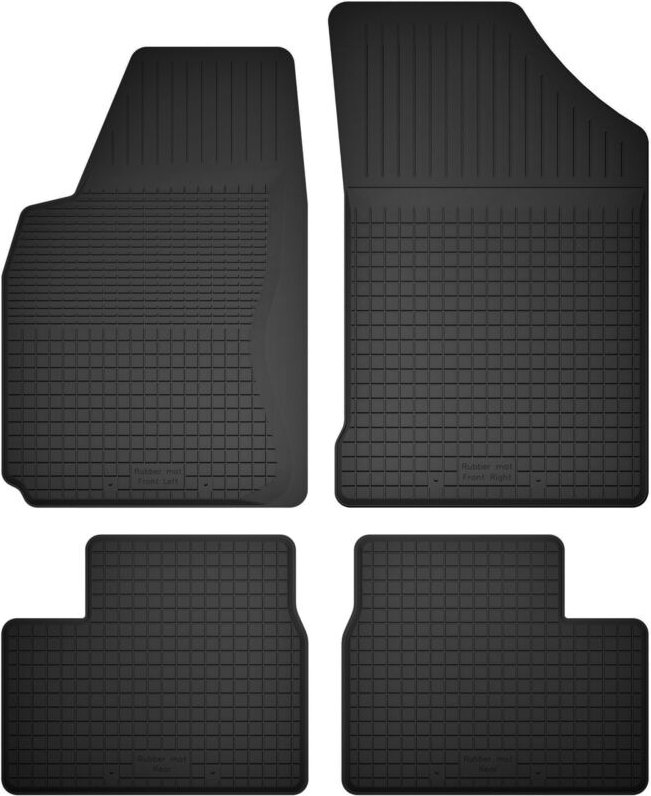 Gummi-Automatten, 4er-Set, Universalmodell: Mitsubishi Galant VIII Kombi, Limousine (1996-2007)