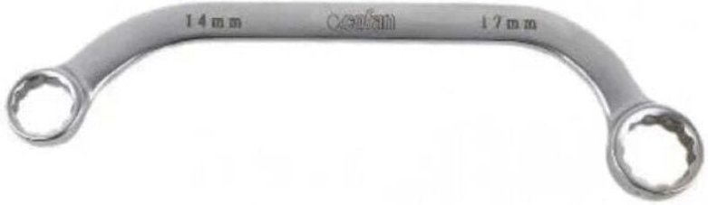 CrV Halbmondschlüssel 15x17 Dogher 473-15-17