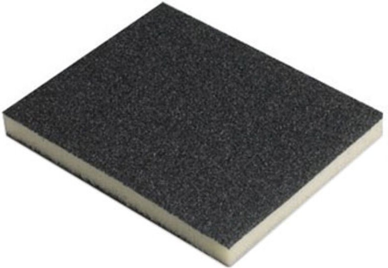 Doppelseitiger Schleifschwamm g60 mittel 98x120x13mm