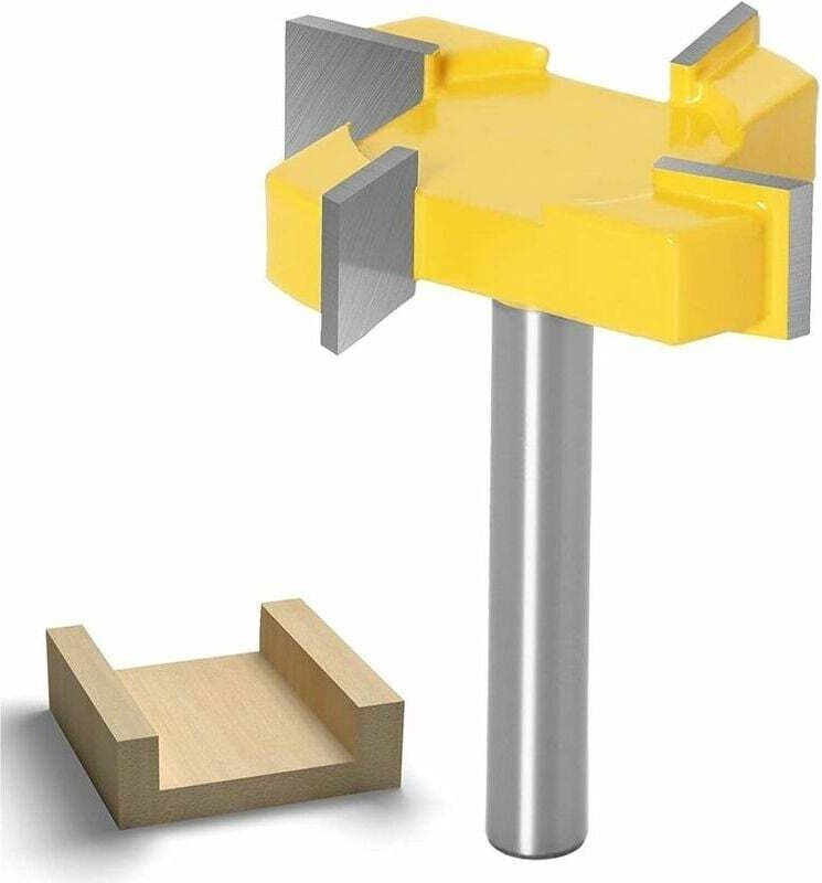 Broca de fresado CNC de 8 mm, fresa de fresado CNC, brocas de fresado CNC, vástago en T para tablero de alerón