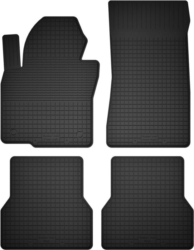 Gummi-Automatten, 4er-Set, Universalmodell: Mazda 2 IV Fließheck (2014-)