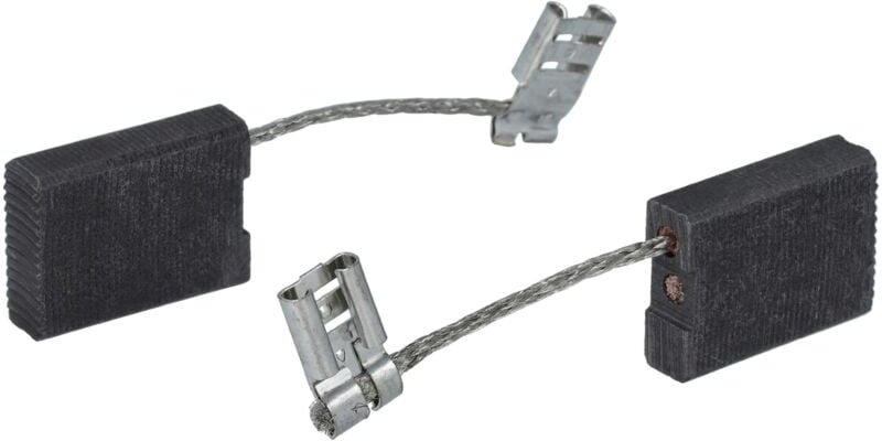 Vhbw - 2x Kohlebürste 6,3 x 17 x 23 mm Ersatz für Flex 443.816 für Trennschleifer + Feder