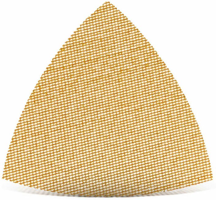 Ultranet Klett-Schleifgitter, 93 mm, f. Deltaschleifer, Weißes Edelkorund (25 Stk.) K40 - Menzer
