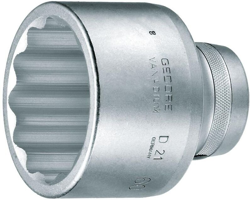 Gedore - l+ d 21 2.1/16AF Steckschlüsseleinsatz 1' 12-kant 2.1/16'