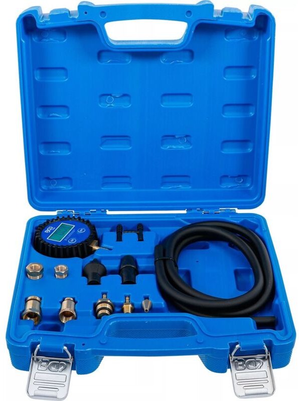 BGS 74436 Vakuum- und Benzinpumpentester, digital, mit Adapter-Satz