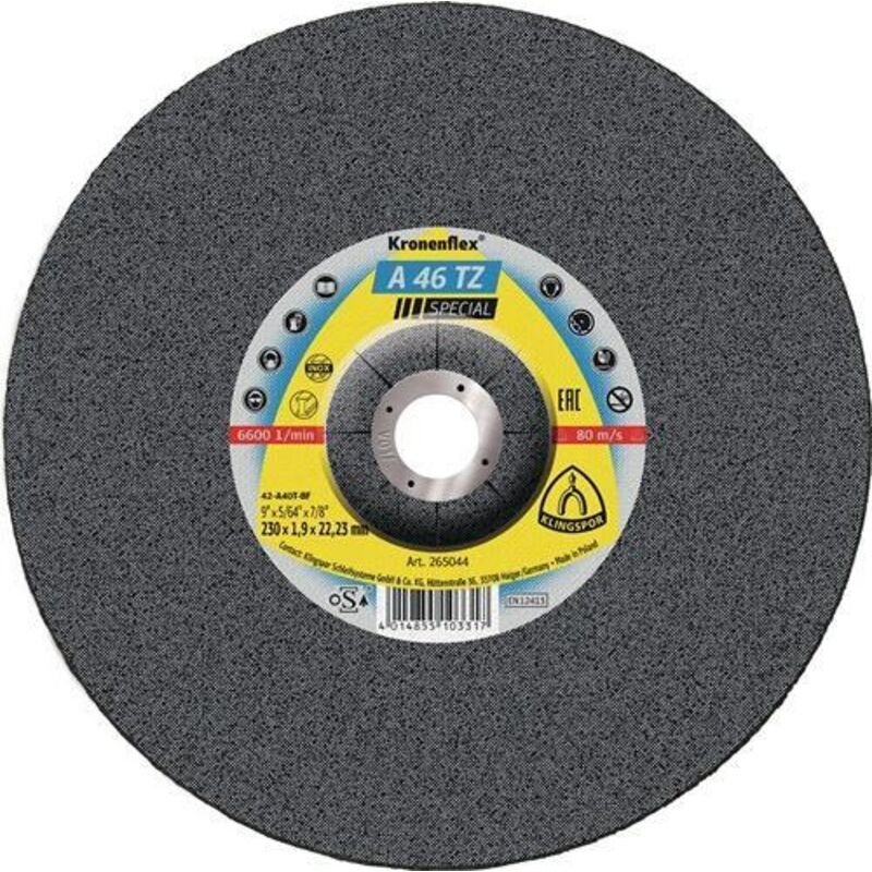 Klingspor - 187170 Trennscheibe a 46 tz Special D115x1,6mm gerade inox Bohrung 22,