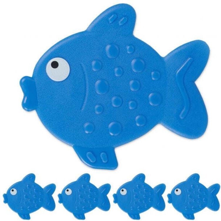 Non slip bath stickers fish set of 5