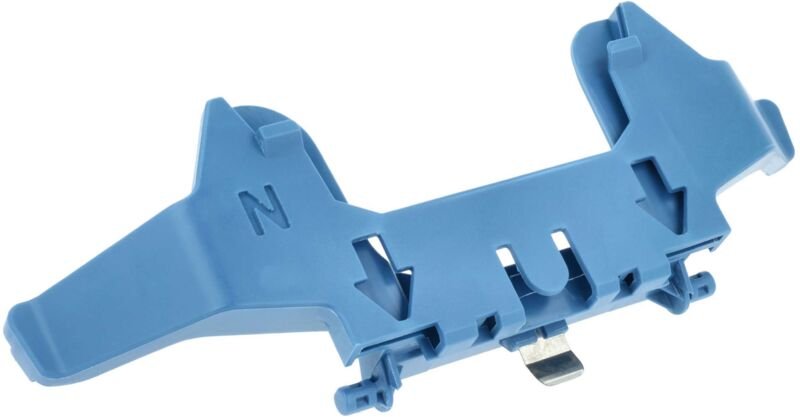 vhbw Beutelhalter kompatibel mit Miele C3, Complete C3, C3 Complete, S8000 Staubsauger - Aufnahme für Staubbeutel, Blau