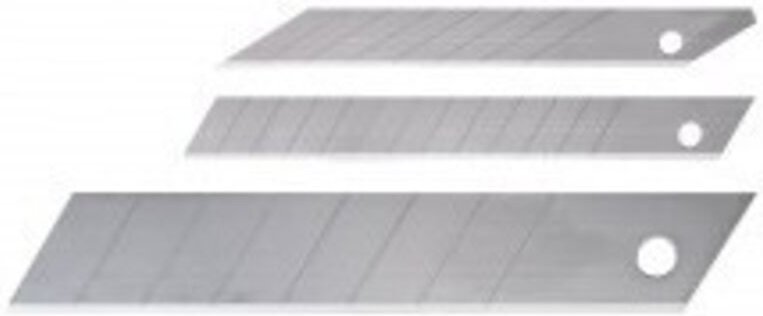 Schneidemesser Autoc 18mm, Packung mit 10 Stück, 2 Packungen à 10 Stück, Schwarz