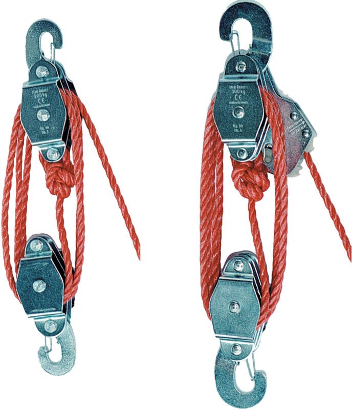 FP - Flaschenzug 220kg mit Seilbremse Schoerken