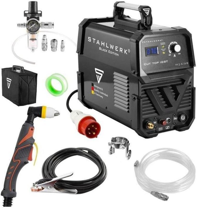 Stahlwerk - Plasmaschneidegerät cut 70 p igbt Einzelgerät m.Zub.