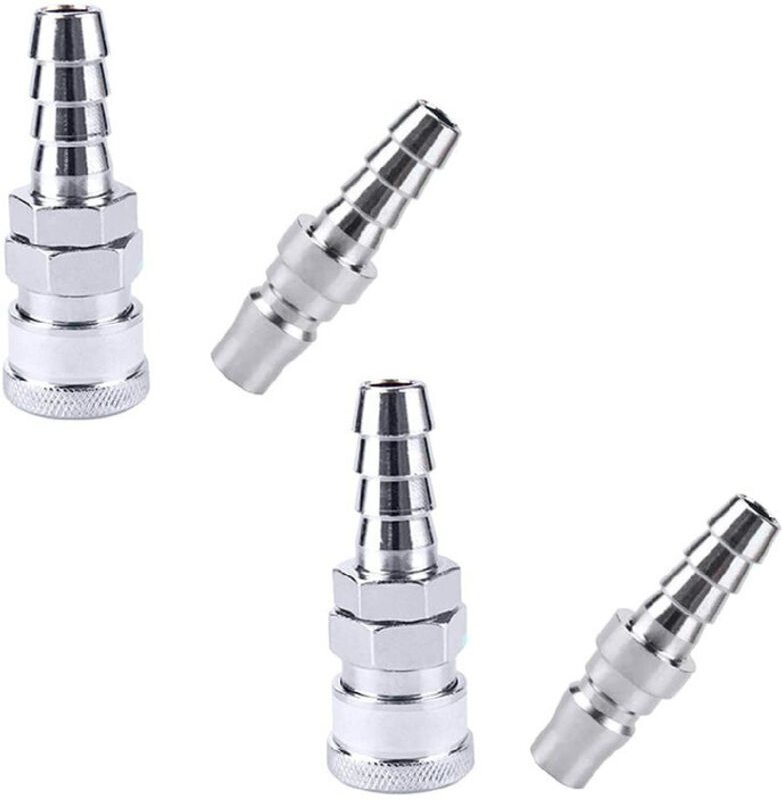 Pneumatische Schnellkupplung für Druckluft, Kupplungsverbinder, Luftschlauch für Kompressor, 2 Paar SH20 + PH20 (RTGPT) ...