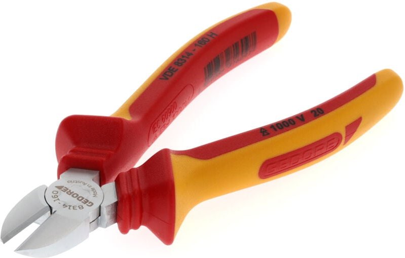Gedore VDE-Seitenschneider mit Hüllenisolierung 160 mm