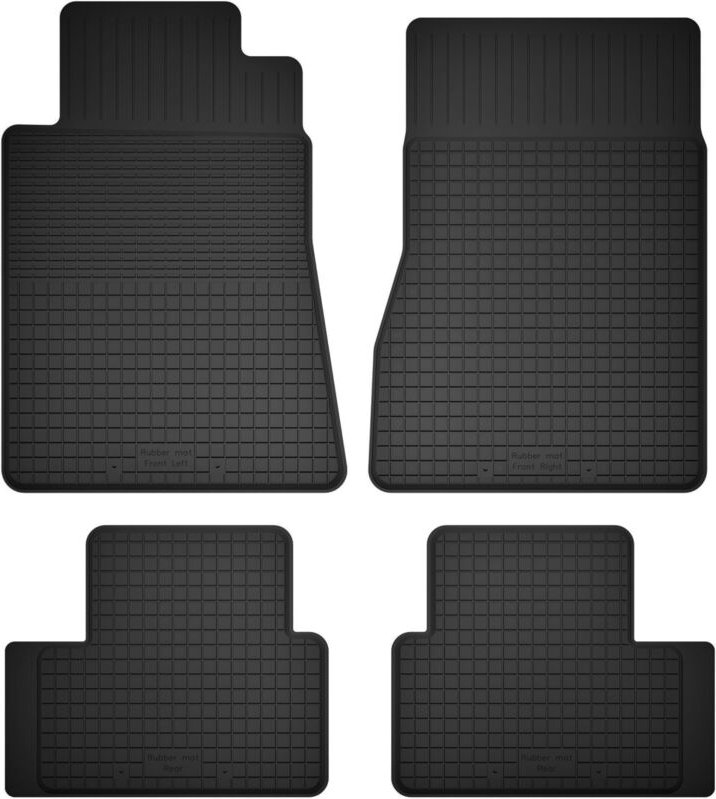 Gummi-Automatten, 4er-Set, Universalmodell: Mercedes B-Klasse W245 Fließheck (2005-2011)